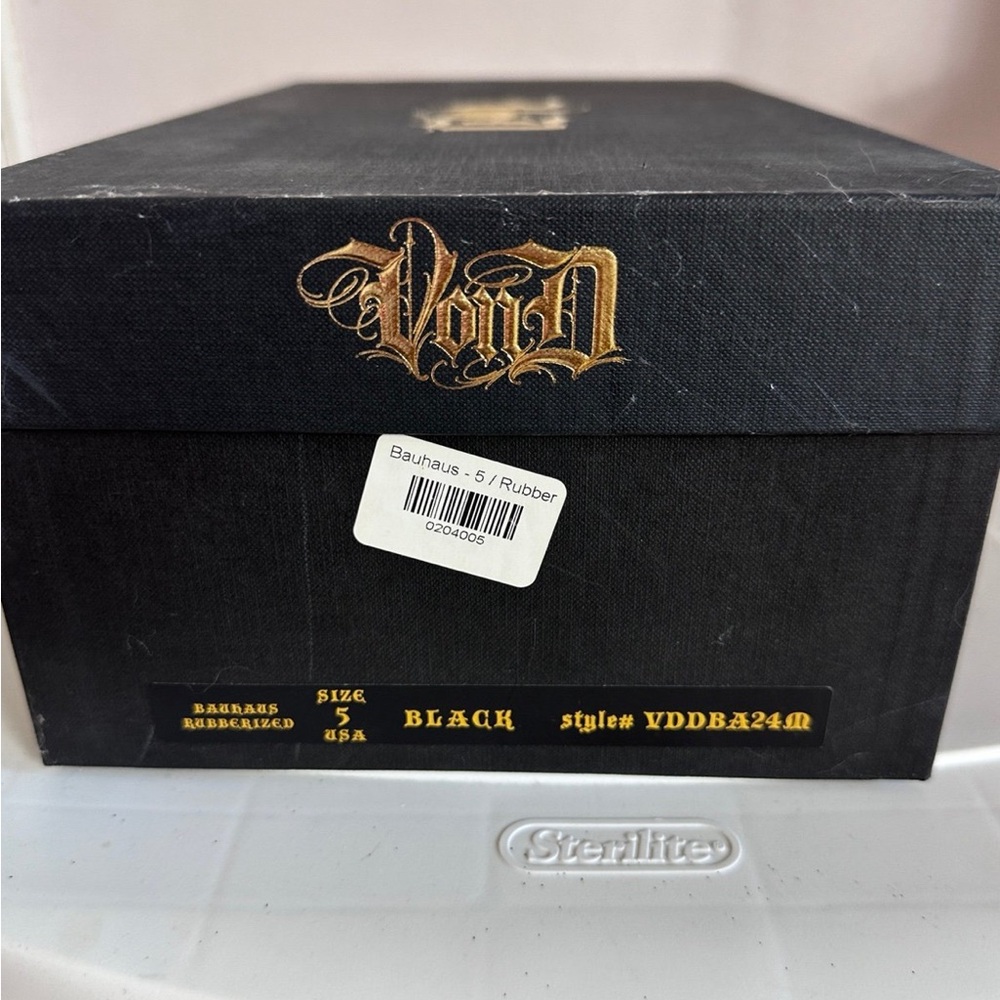Kat Von D shoes Bauhaus Creeper VON D SHOES rubber black - Picture 3 of 11